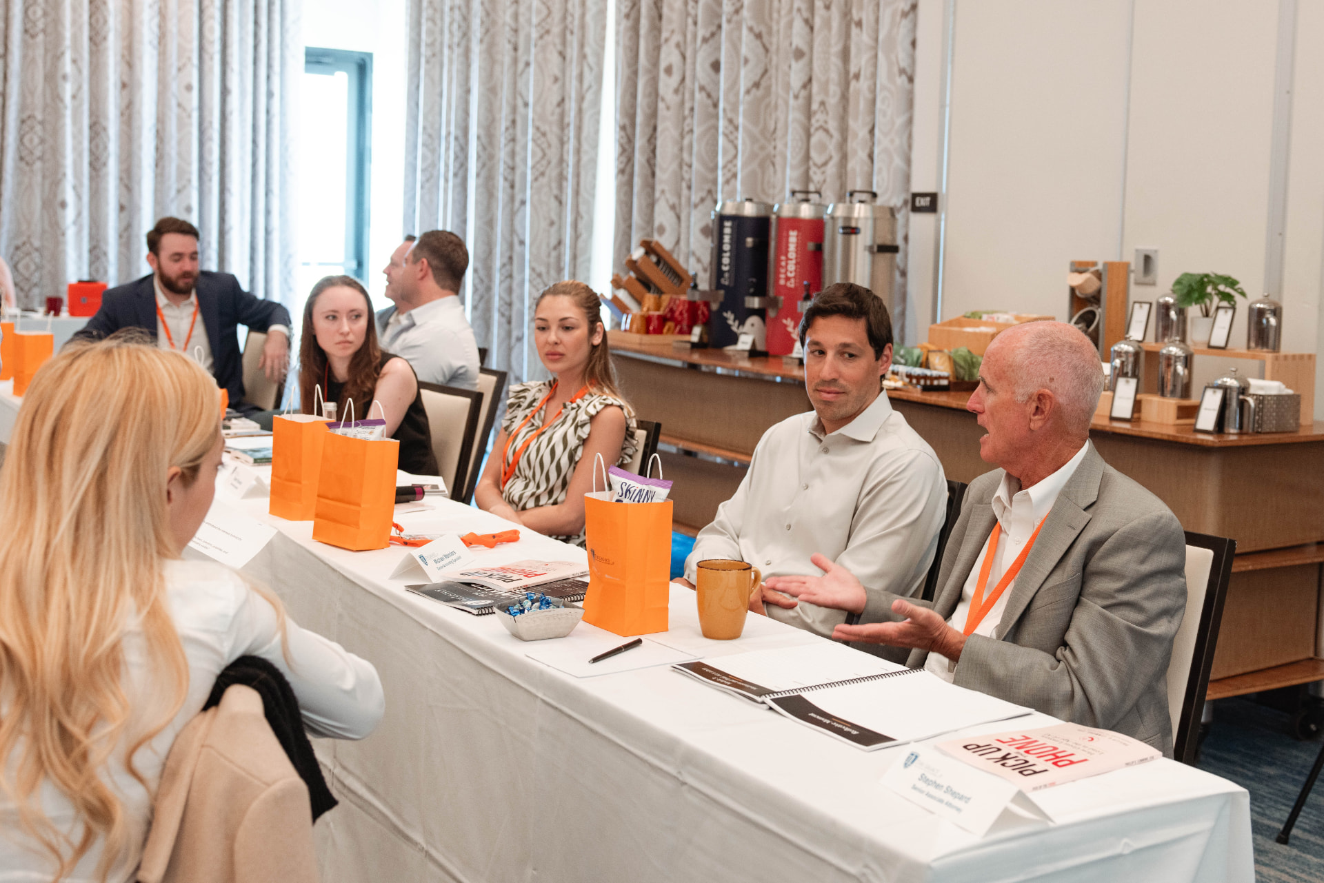 The Legacy Lawyers team collaborating during a firm session